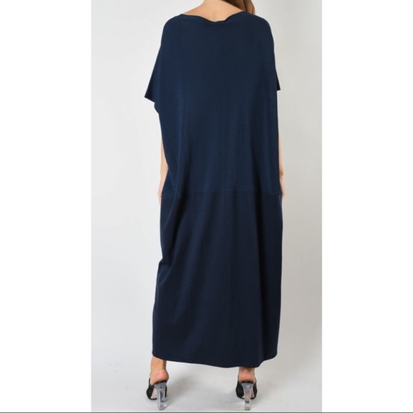 Jim Sander Navy Oversized Dress - Picture 2 of 5